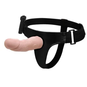 Arnés con Dildo Vibrador